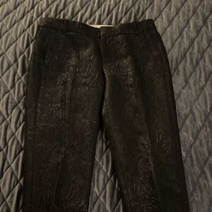 J. Crew Elegant Black Cropped Pants